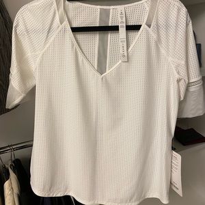 Lululemon Var-City 12 sleeve white